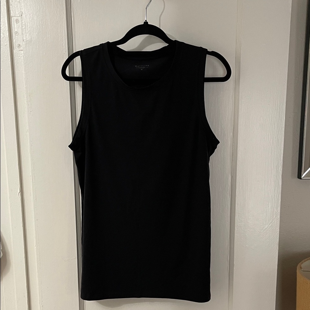 Athleta Black Sleeveless Top